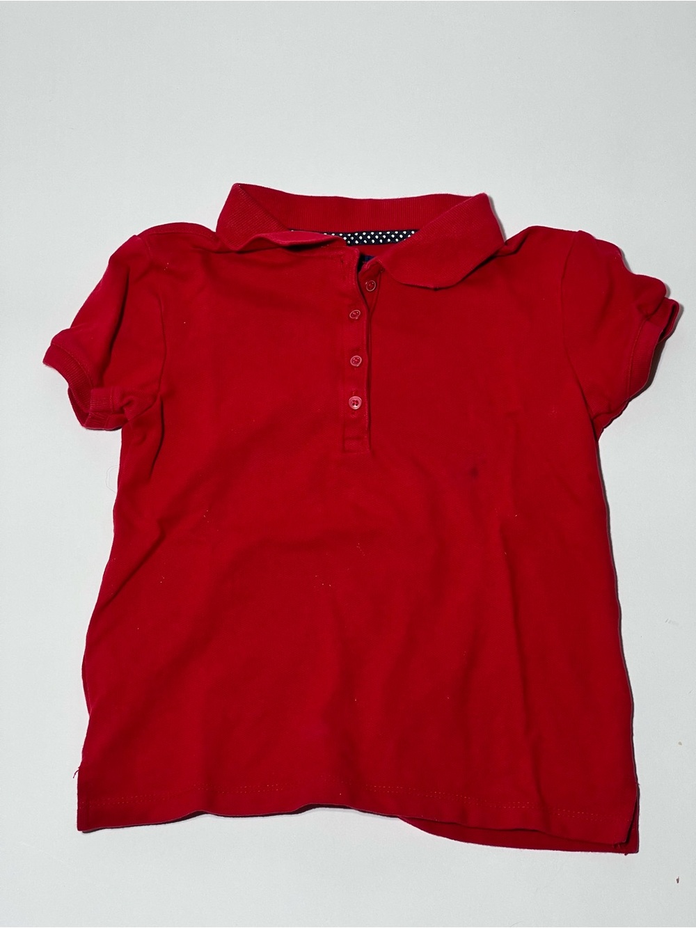GapKids Red Short Sleeve Polo Shirt Size S 6–7